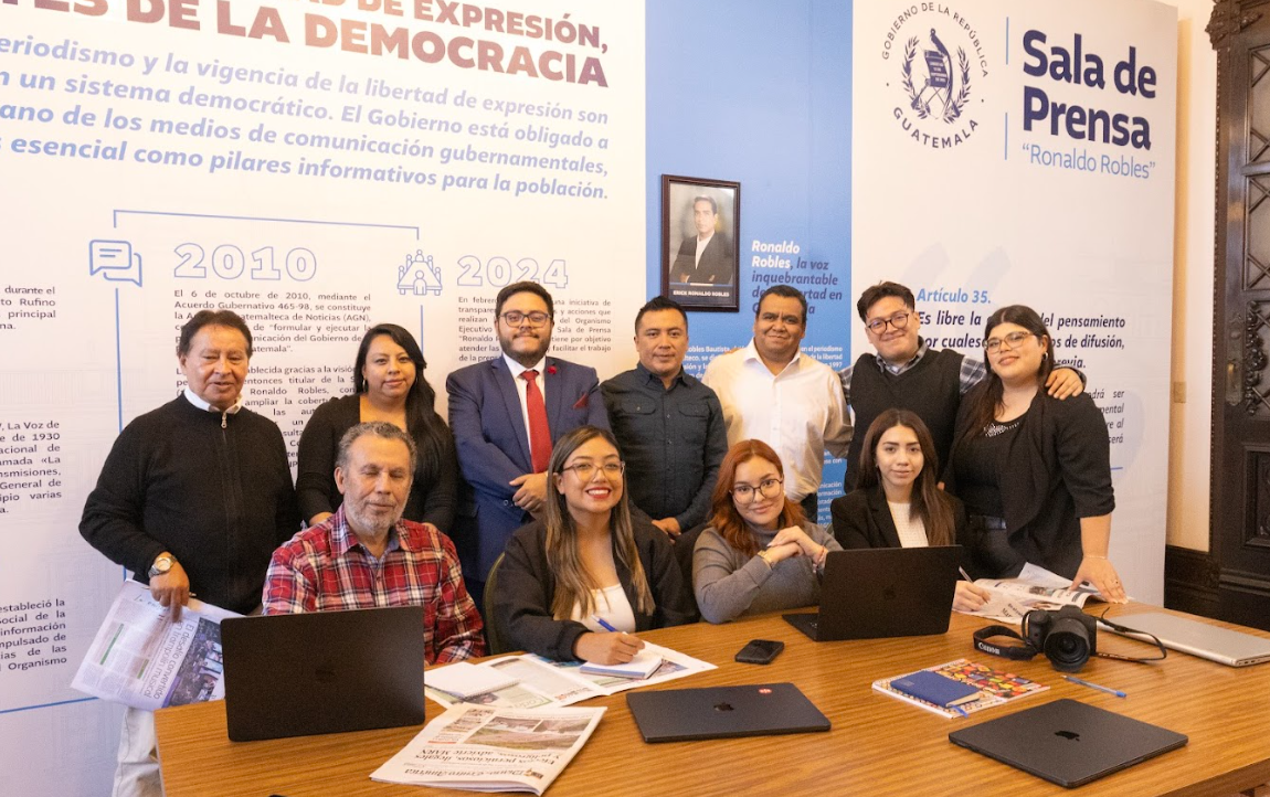 La Agencia Guatemalteca de Noticias cumple 15 años de fundación. (Foto: Dickens Zamora)
