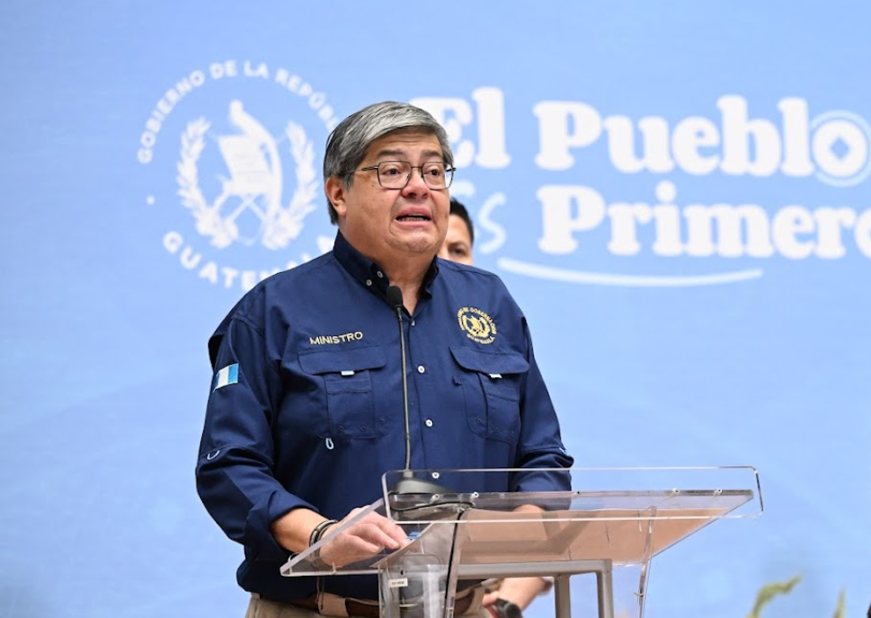 Ministro de Gobernación, Francisco Jiménez. / Foto: Byron de la Cruz.