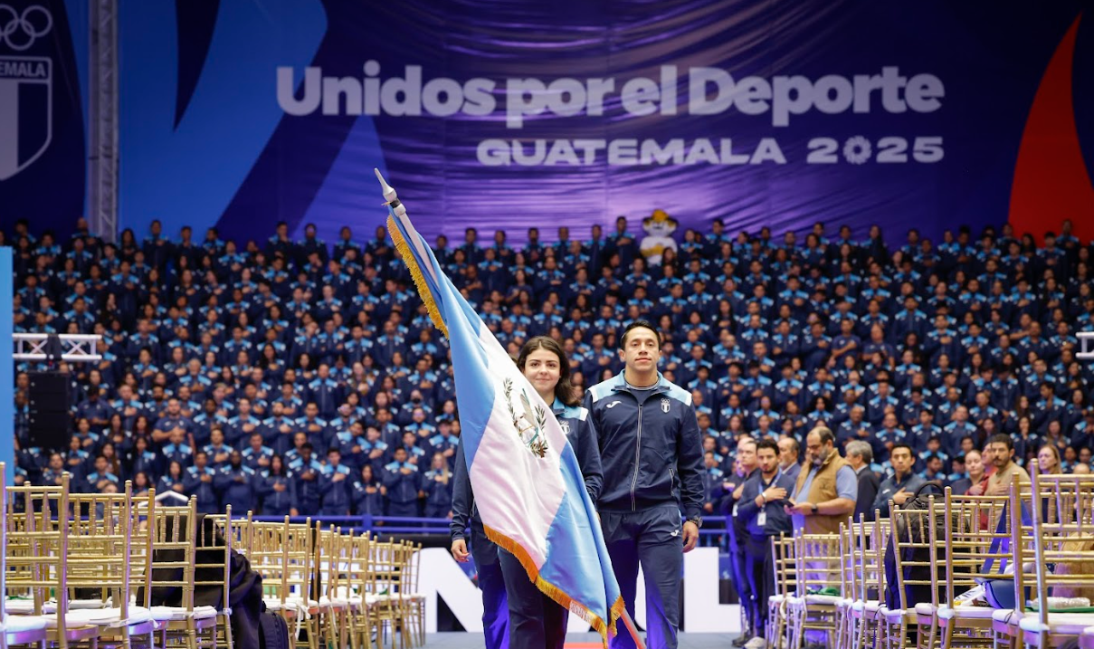 Quiénes son los abanderados de Guatemala para los Juegos Centroamericanos 2025