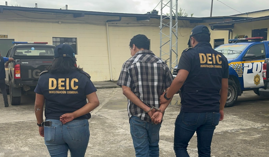 Operativo en Chimaltenango culmina con la captura de un presunto coordinador de la MS. / Foto: PNC.