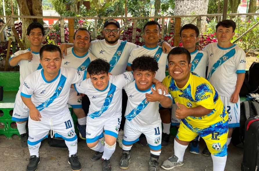 Selección de fútbol talla baja de Guatemala. / Foto: MCD.