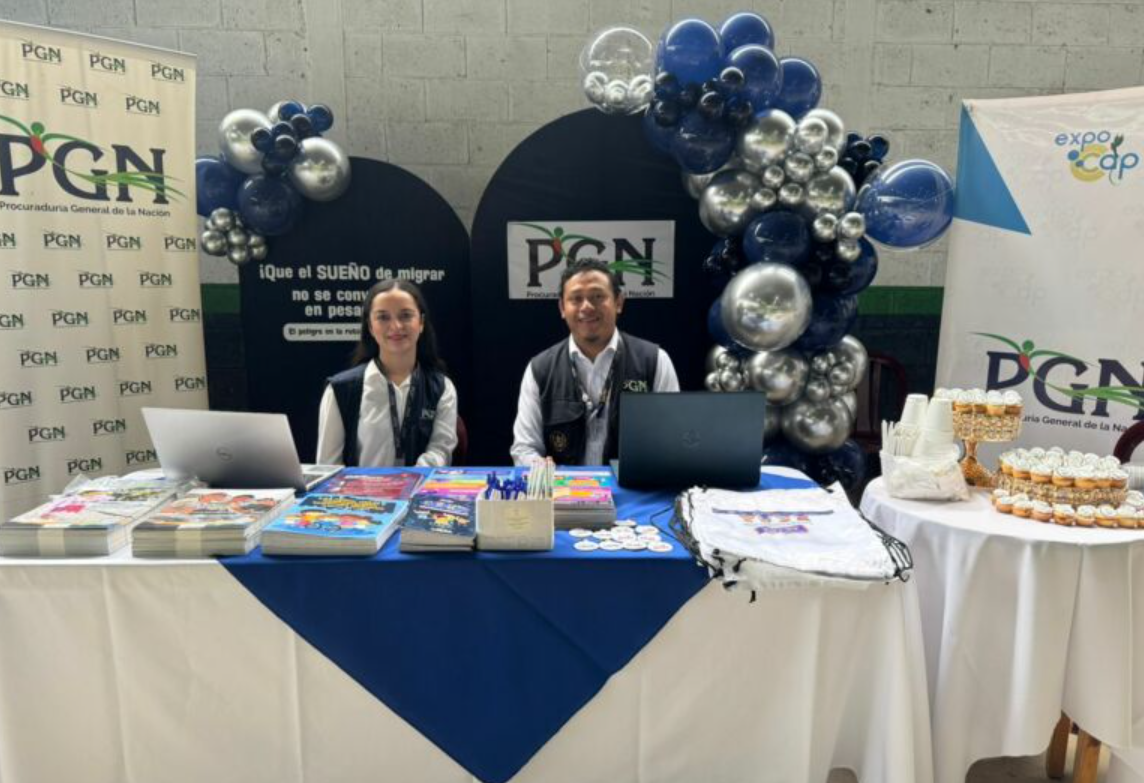 PGN ofrecerá servicios de protección y orientación durante la ExpoCAP 2025 en Escuintla