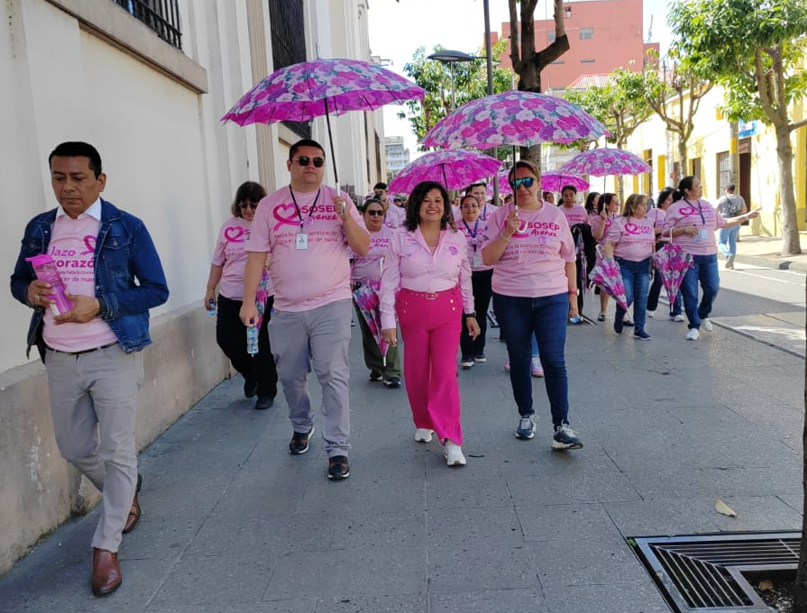 SOSEP promueve la concientización sobre el cáncer de mama con caminata conmemorativa