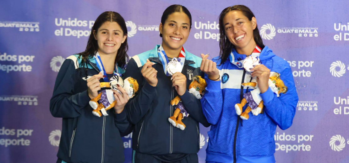 Guatemala domina la natación en los Juegos Centroamericanos 2025
