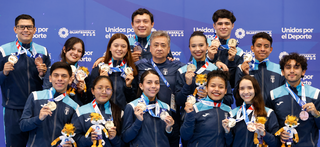 Binomio presidencial felicita a la delegación guatemalteca por su histórico desempeño en los Juegos Centroamericanos 2025