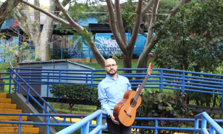 Rodrigo Lima, guitarrista guatemalteco, gana el Concurso Nacional de Guitarra de Costa Rica