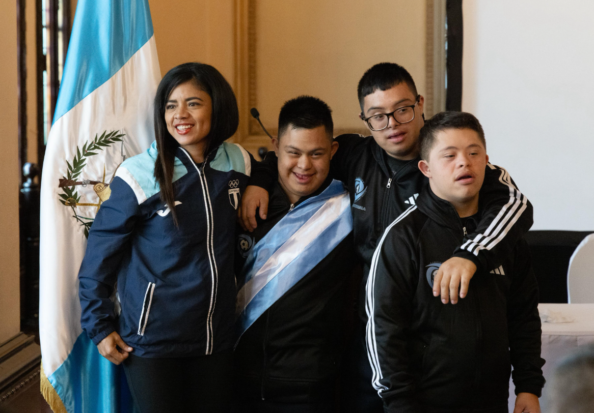 Juramentan a la selección nacional de futsal Down para participar en el Primer Torneo Internacional de Futsal Síndrome de Down