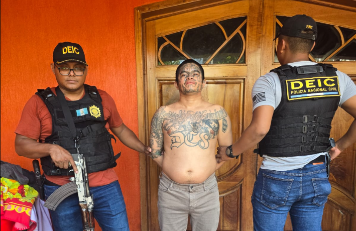 Capturan en Coatepeque a peligroso sicario del “Barrio 18”