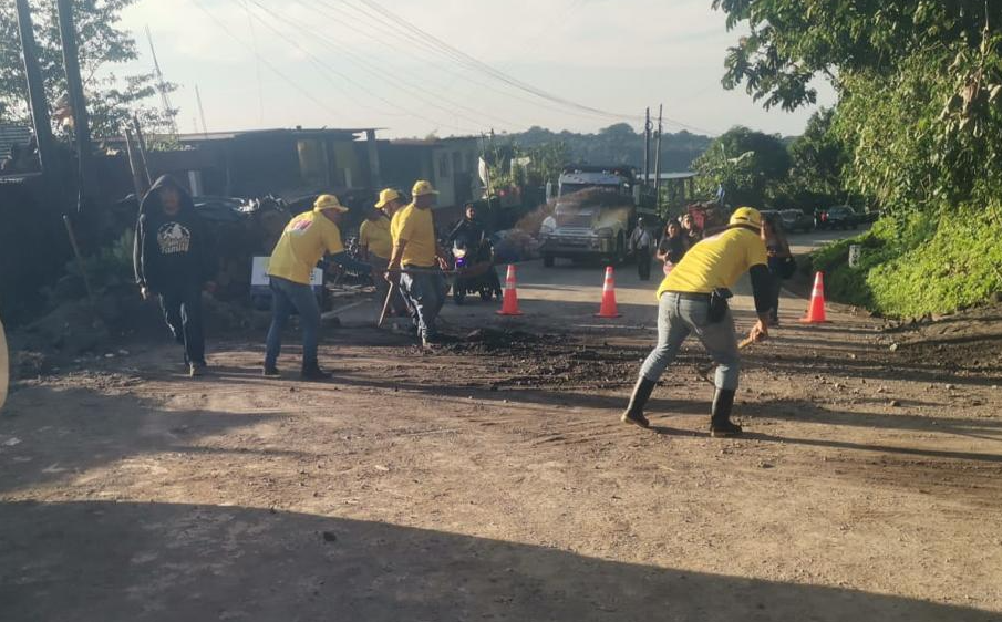 Covial finaliza habilitación de ruta alterna en ruta Cito-Zarco./Foto: CIV.