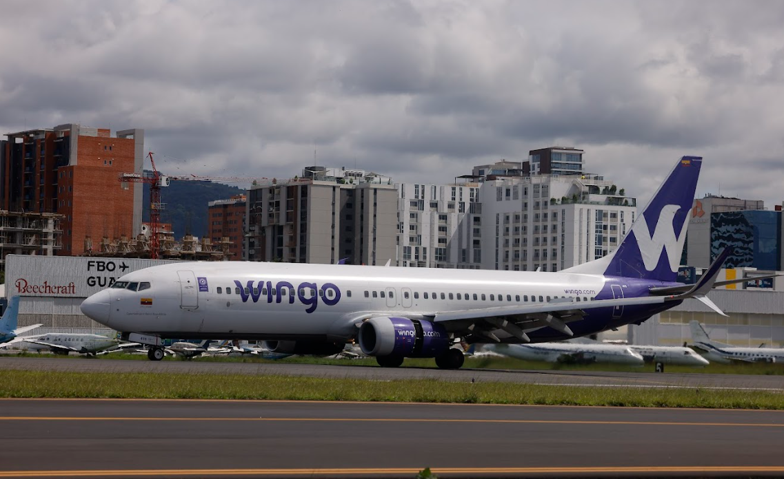 Despega la nueva ruta directa entre Ciudad de Guatemala y Bogotá, Colombia con Wingo./Foto: Gilbert García.