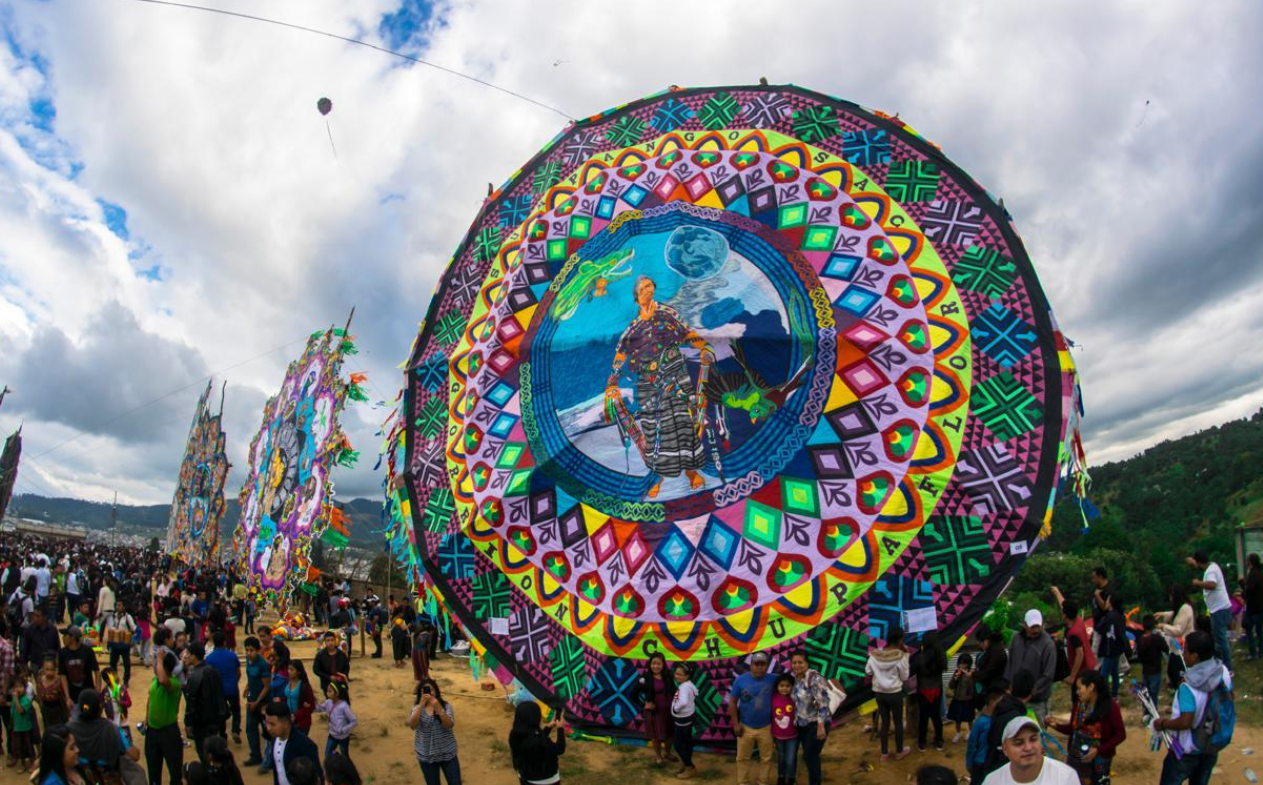 Los cielos de Sacatepéquez se llenarán de color con la elevación de barriletes gigantes