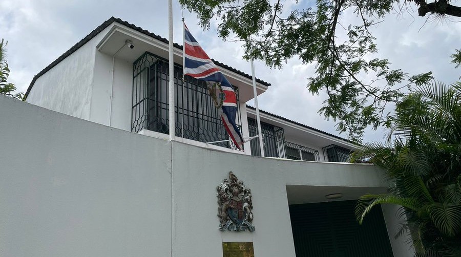 La Embajada Británica en el país manifiesta su respaldo al Gobierno y pueblo de Guatemala en la defensa de la democracia.