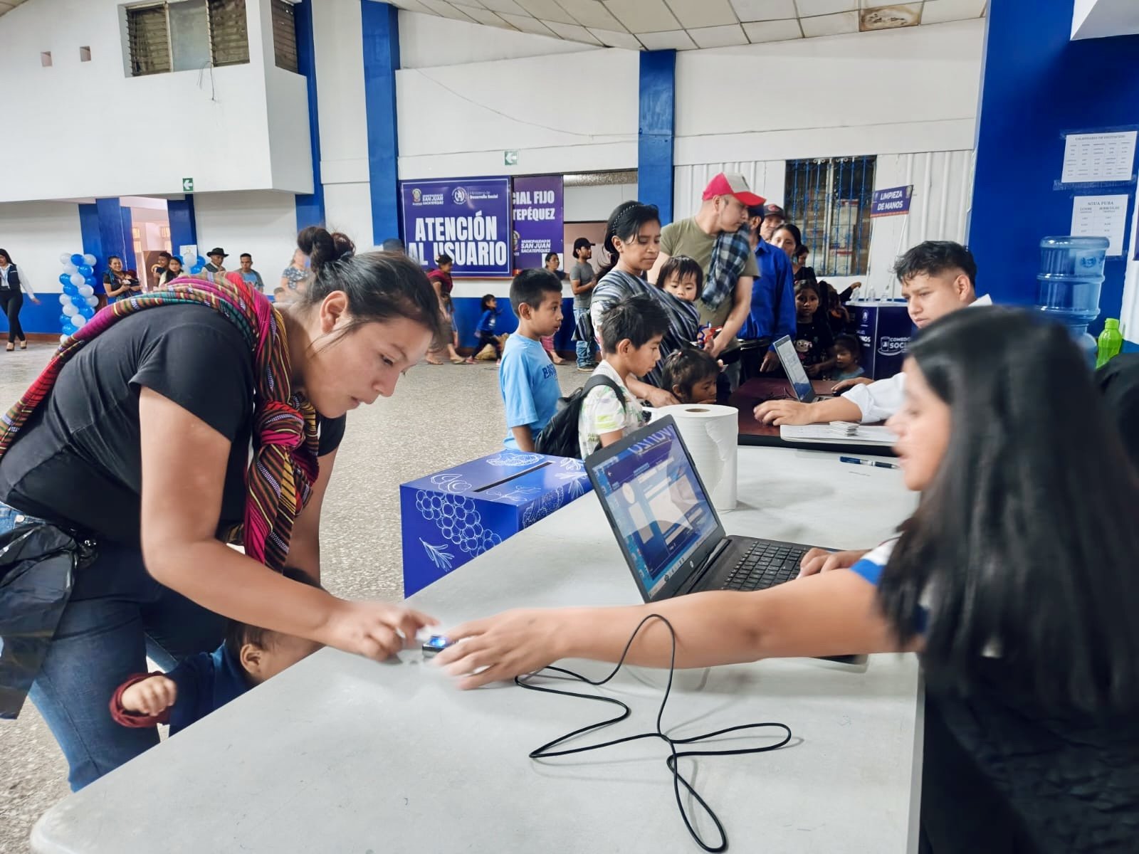 Comedor Social de San Juan Sacatepéquez continúa comprometido con la comunidad. / Foto: Mides.