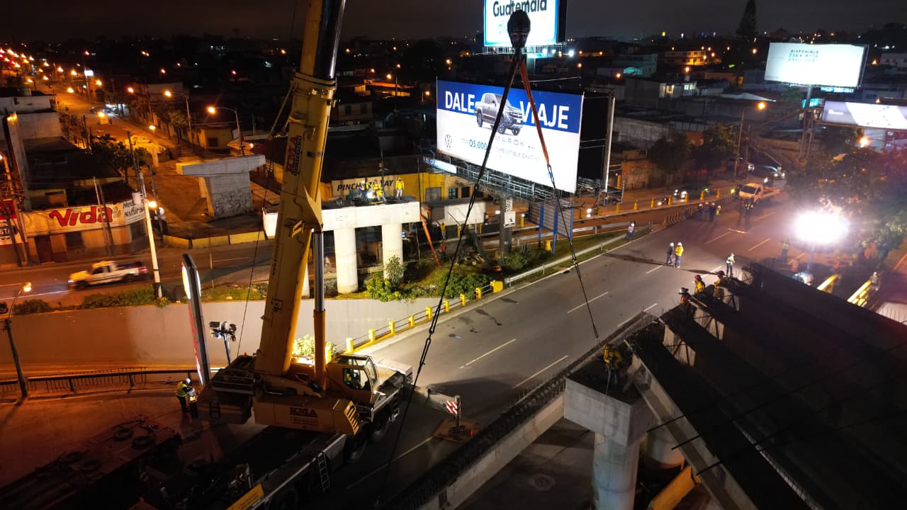 Anuncian cierres viales por avances en construcción del paso a desnivel. / Foto: CIV.