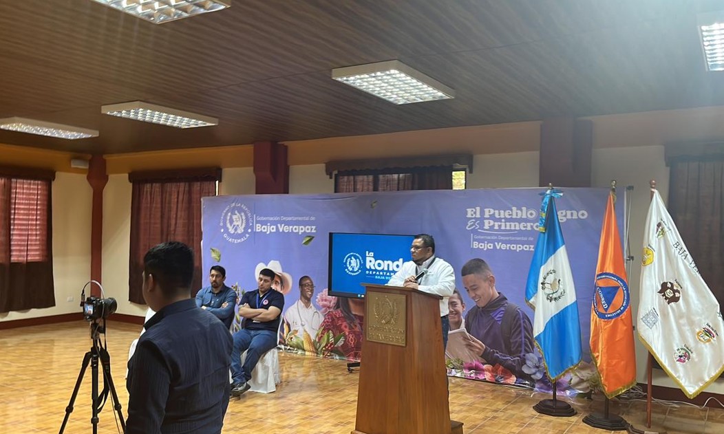 Seguimiento a las acciones para brindar respuesta inmediata ante emergencias en Baja Verapaz