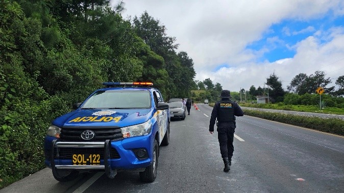 PNC mantiene operativos de seguridad en municipios de Sololá