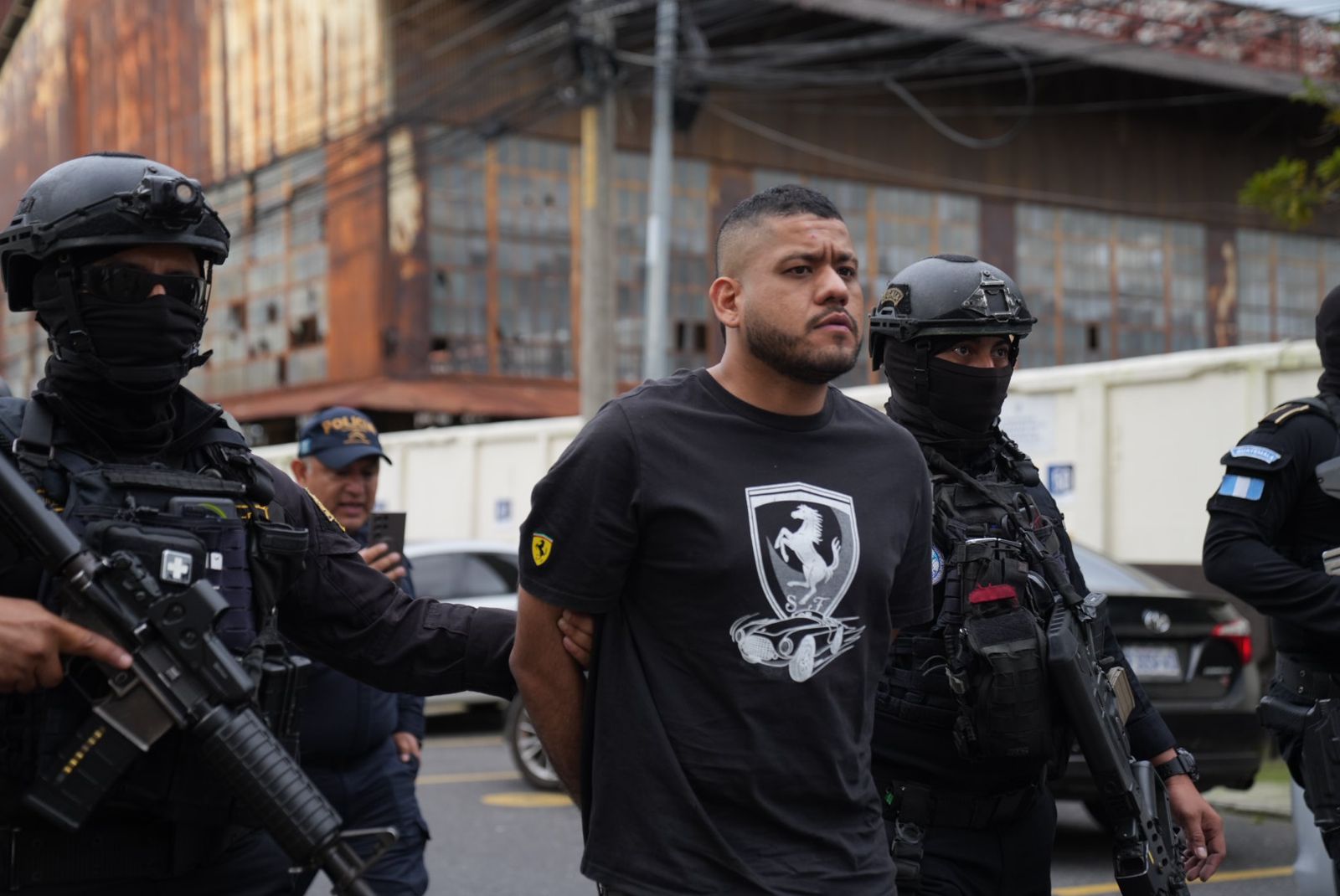 Capturan a extraditable. / Foto: PNC.
