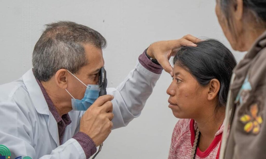 El Ministerio de Salud realiza jornada para la prevención de la ceguera. (Foto: MSPAS)
