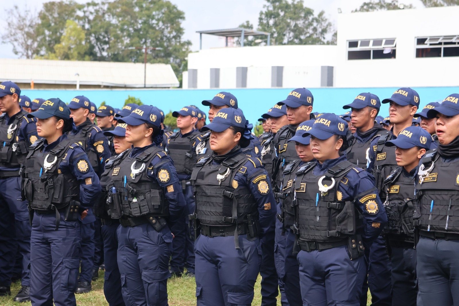 Más de 600 nuevos agentes de PNC reforzarán la seguridad en el departamento de Guatemala