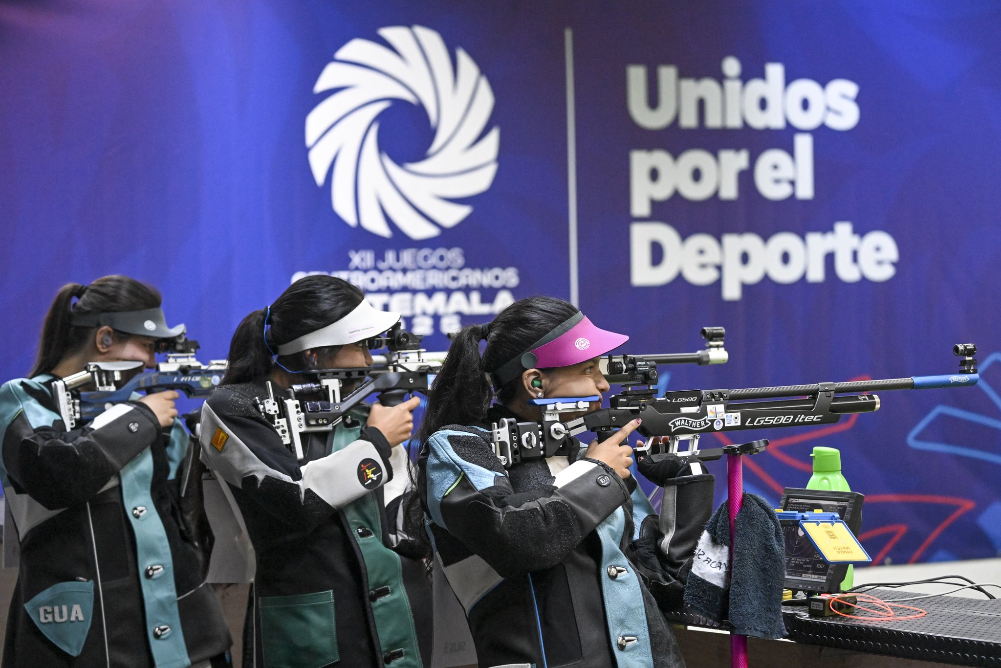 ¡Llegó la primera! Guatemala gana oro en tiro deportivo en los Juegos Centroamericanos