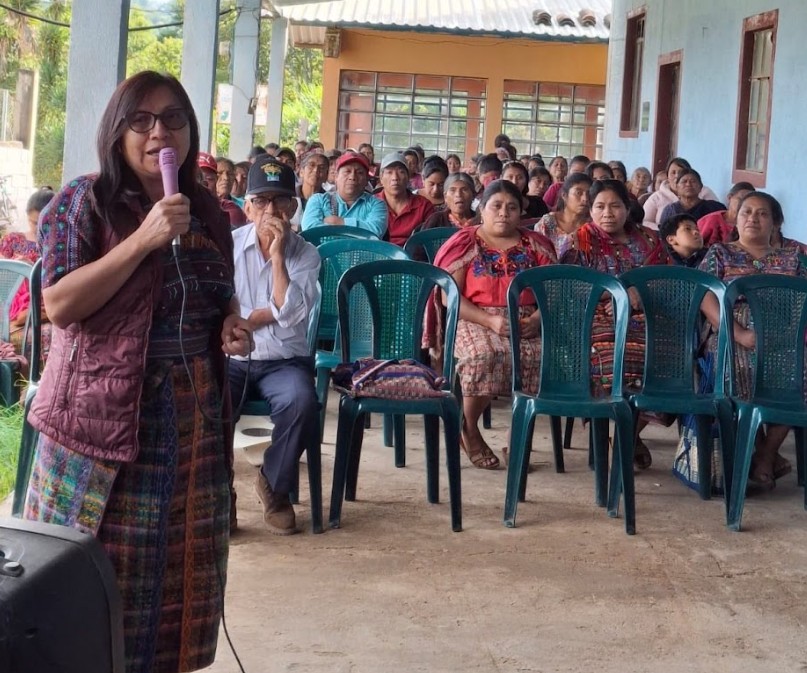 Compromiso de trabajar por el desarrollo integral y el empoderamiento de las mujeres en San Martín Jilotepeque