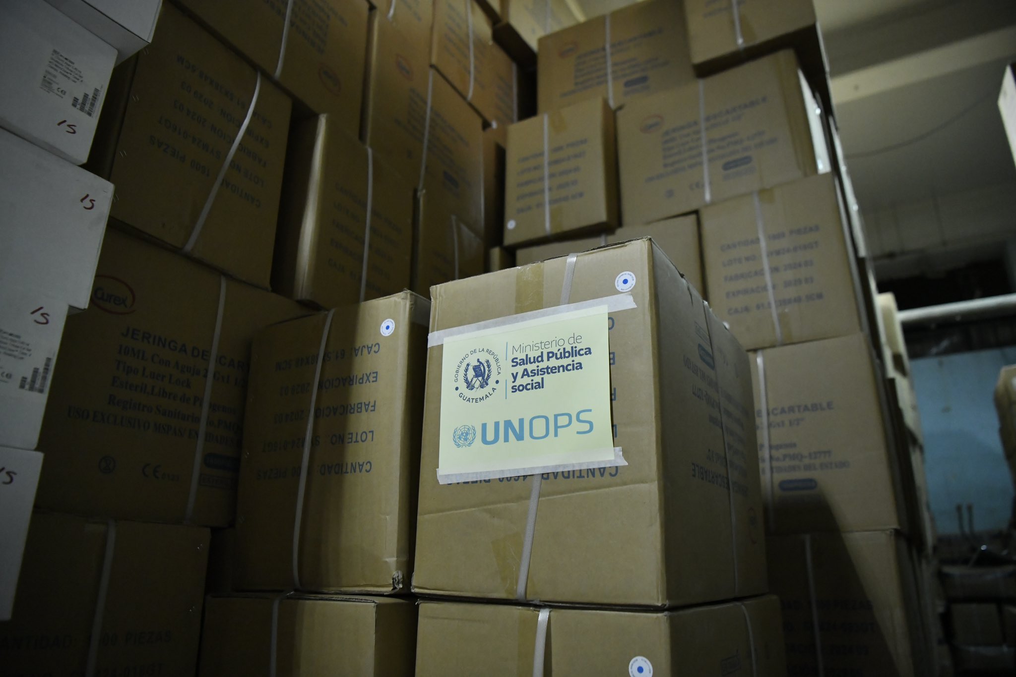 Qué ha comprado el Ministerio de Salud a través del convenio con UNOPS