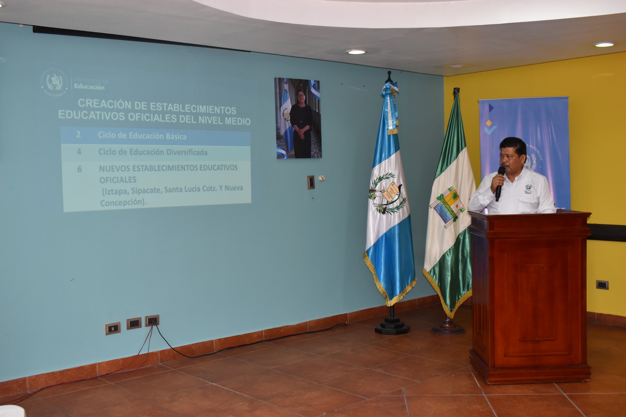 Presentan avances y desafíos en materia de educación y cultura en Escuintla
