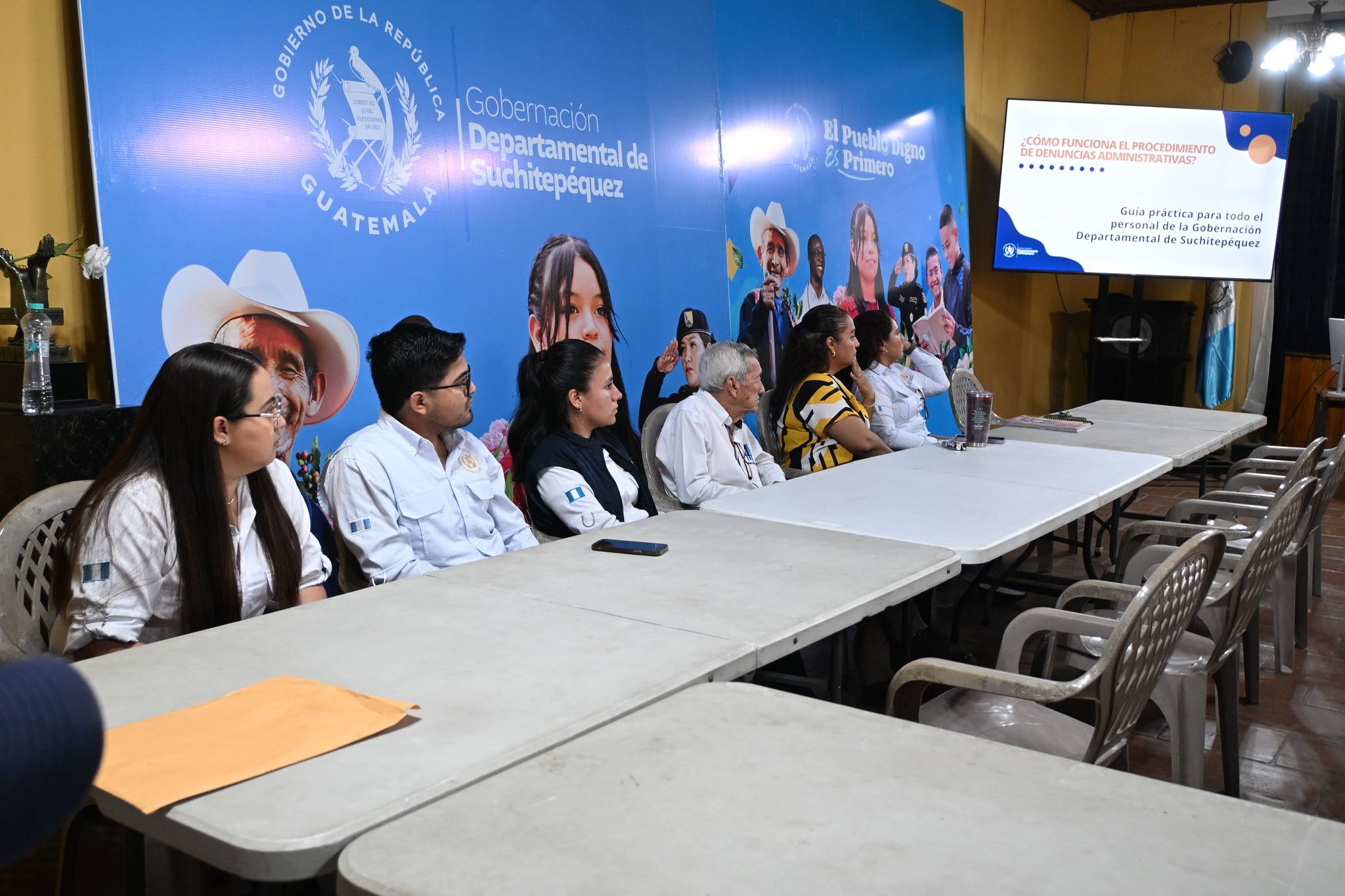 Impulsan cultura de integridad con capacitación al personal de la gobernación de Suchitepéquez