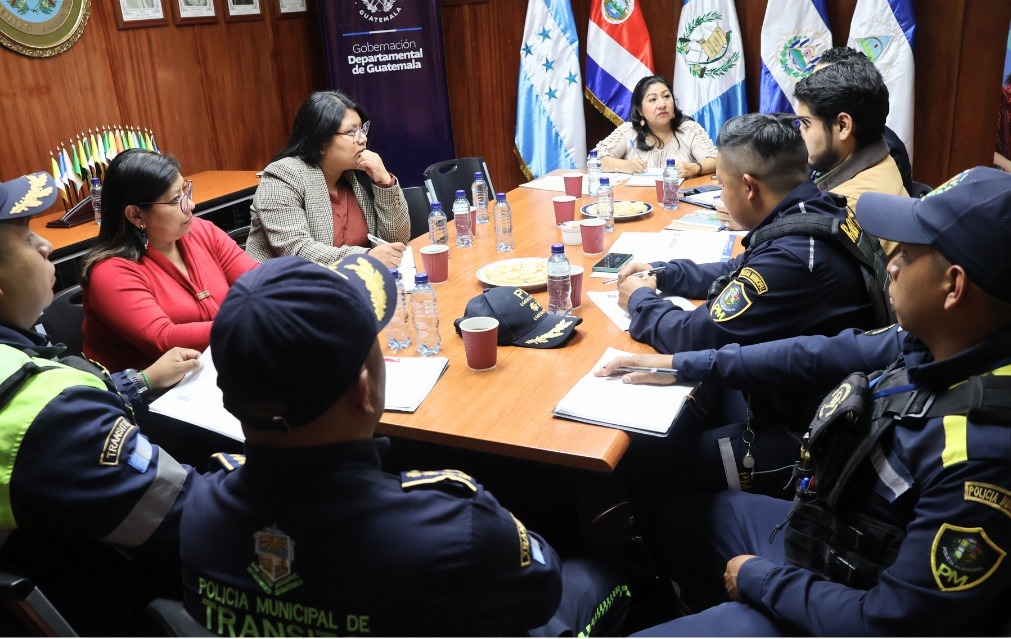 Mesa de Seguridad de Guatemala acompaña la conformación de nuevas Policías Municipales de Tránsito