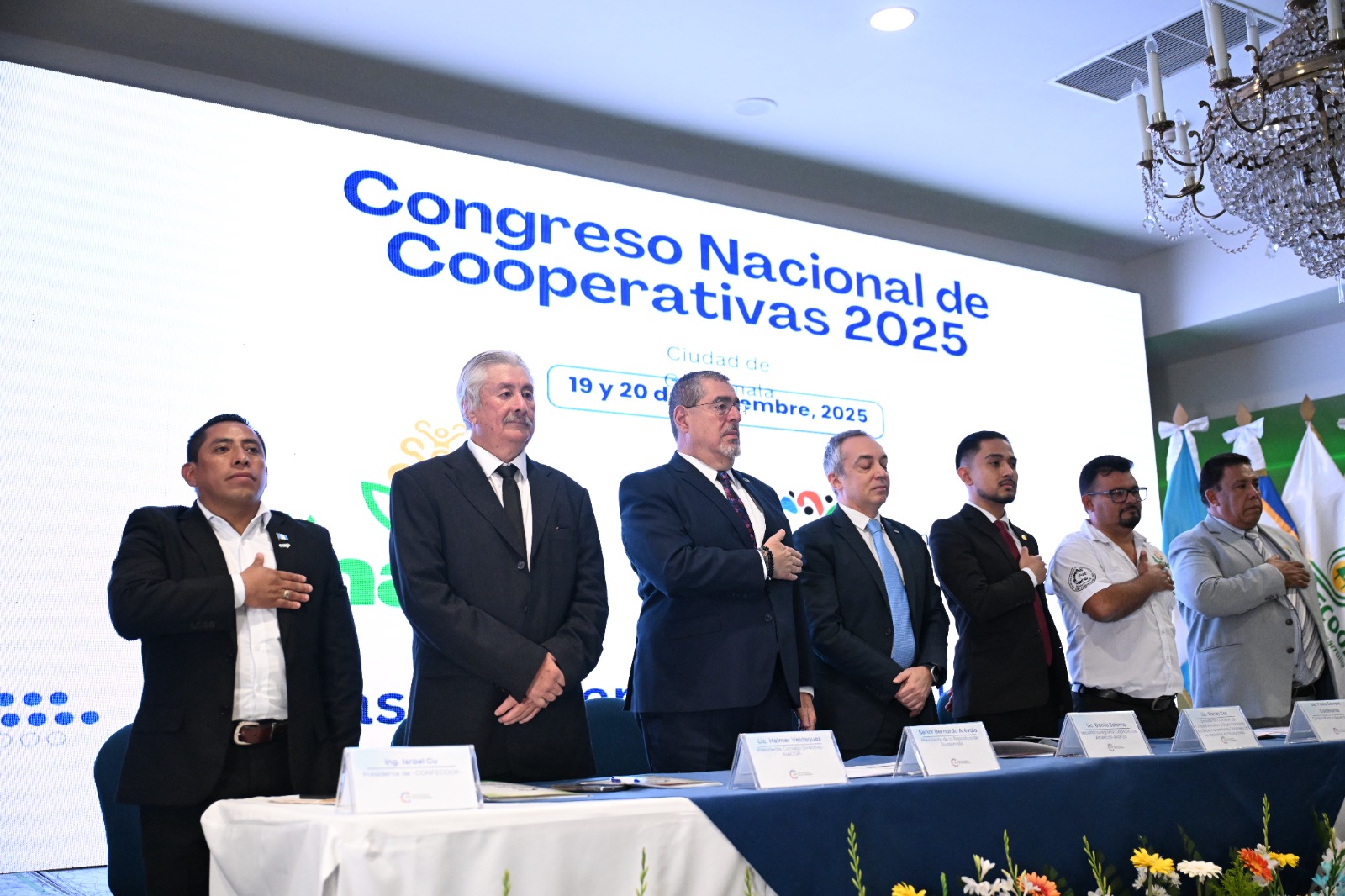 Presidente Bernardo Arévalo participó en el Congreso Nacional de Cooperativas 2025