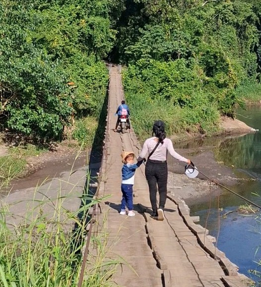 Avanzan gestiones para la construcción de puente que beneficiará a Andrés Villa Seca y Santa Cruz Muluá