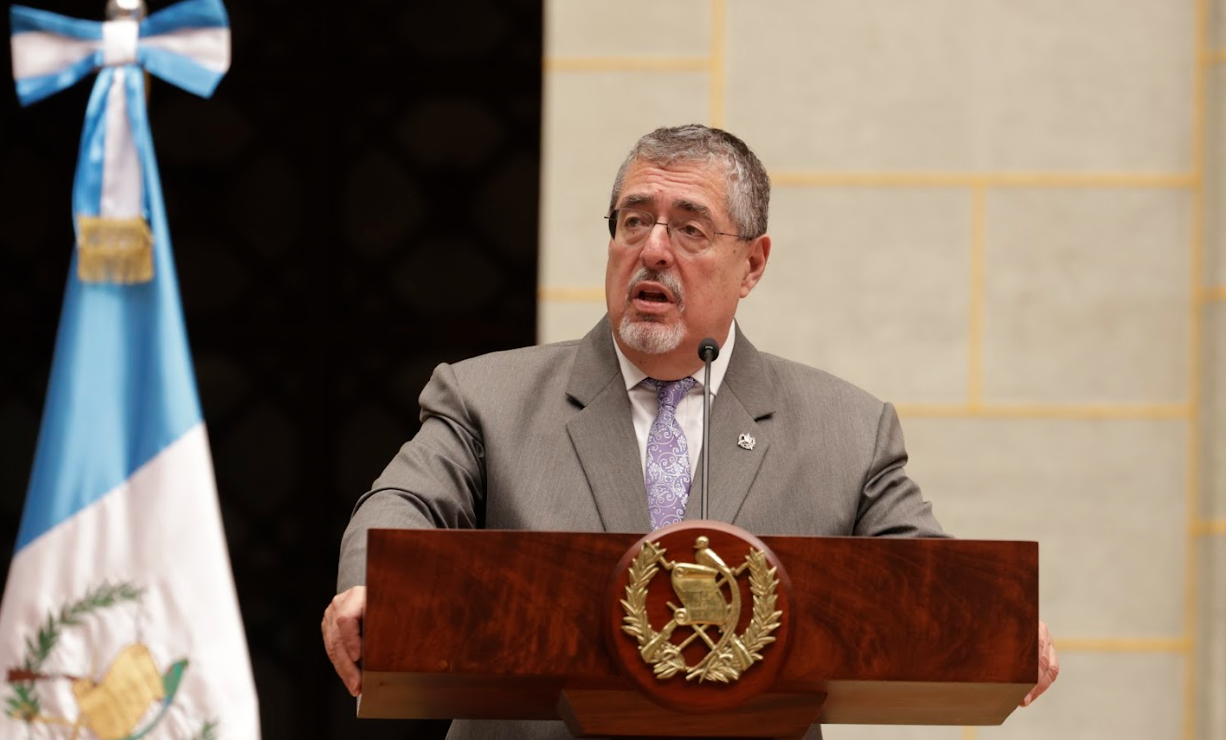 Presidente vetó el Decreto 9-2025./Foto: Dickéns Zamora.