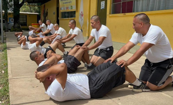 124 aspirantes a brigadistas de Provial se preparan para servir./Foto: Provial.