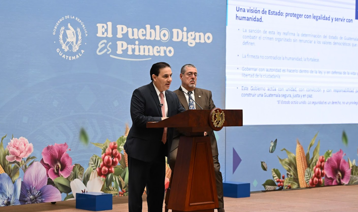 Gobierno destaca entrada en vigor de la Ley Antipandillas para actuar contundente e integralmente