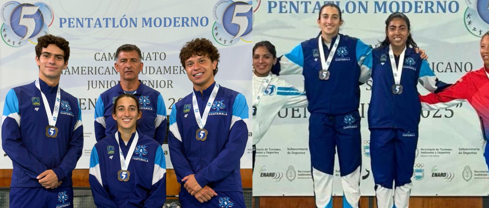 Guatemala arrasa en el Panamericano de Pentatlón Moderno Argentina 2025