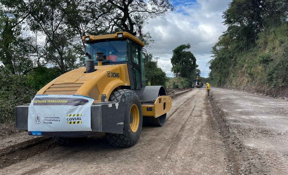 Covial ejecuta en Chiquimula la primera obra bajo la Ley de Infraestructura Vial Prioritaria