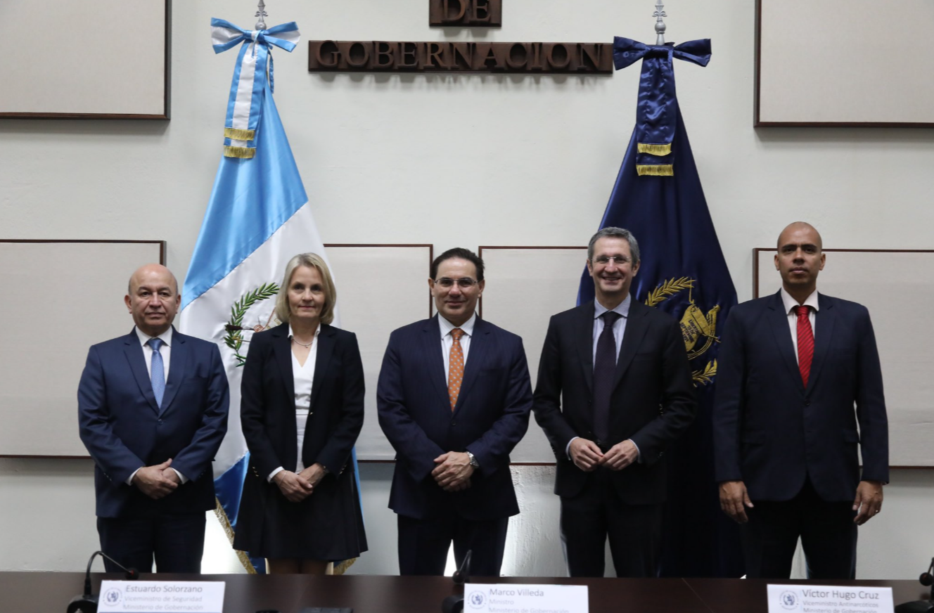 Reunión entre Mingob y la Unión Europea busca consolidar políticas contra el crimen organizado
