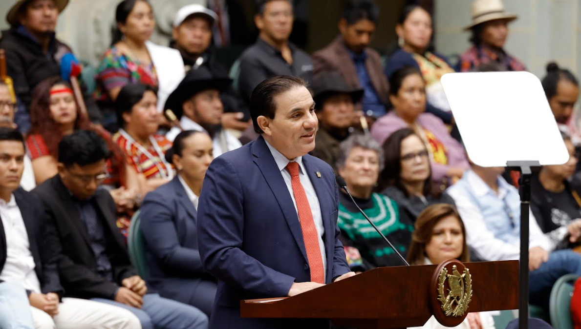 El ministro de Gobernación, Marco Antonio Villeda