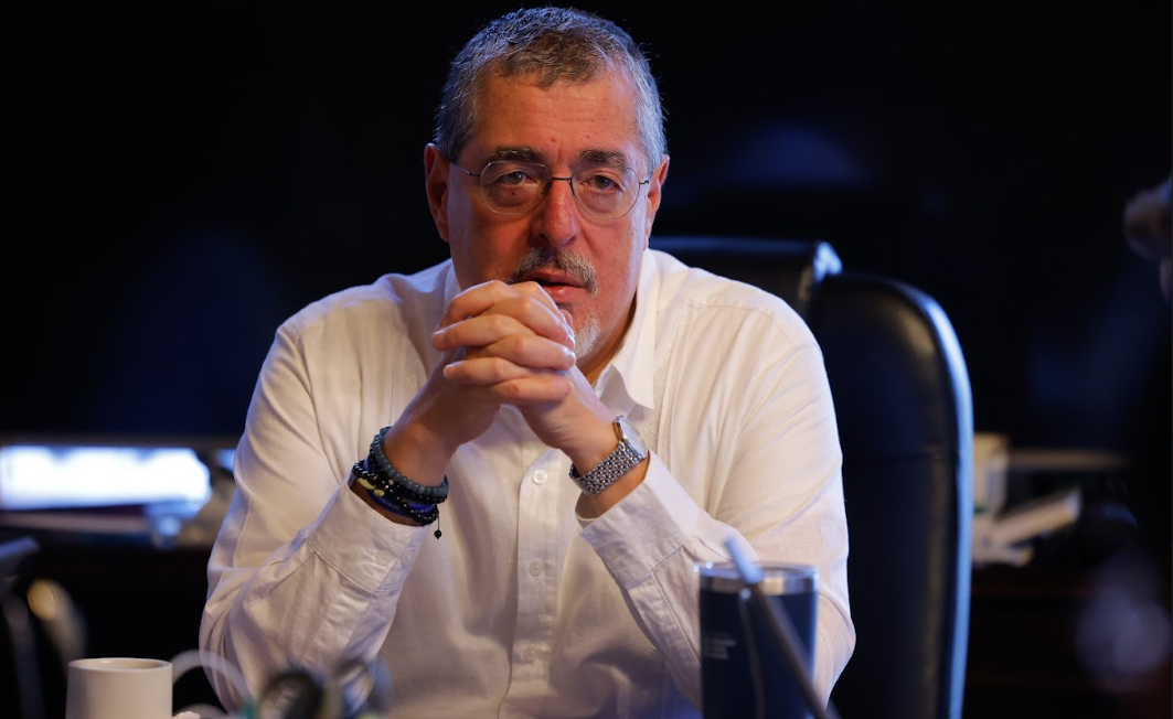 Presidente Bernardo Arévalo. / Foto: Gilber García.