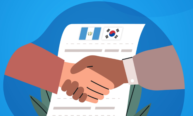 Con tratado de libre comercio, Guatemala abre intercambio comercial con Corea