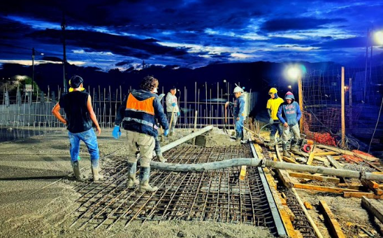 Proyectos de infraestructura vial en Quetzaltenango avanzan./Foto: DGC.