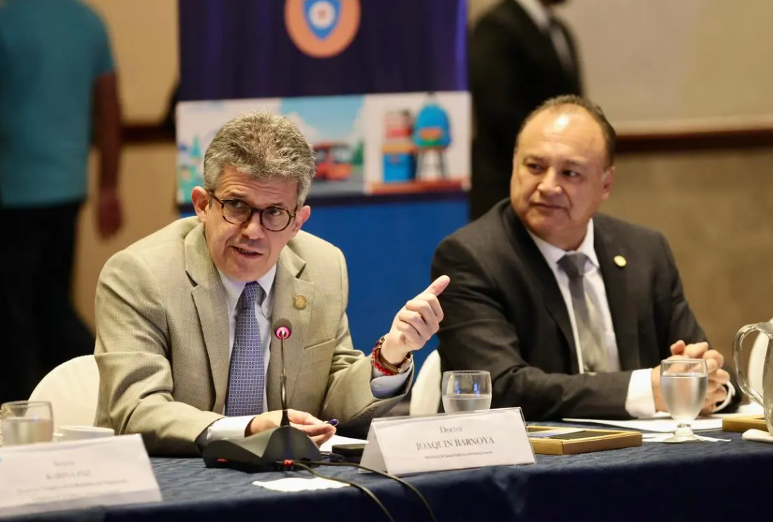 Ministro de Salud, Joaquín Barnoya participó en el IX Congreso de Comisiones de Salud de los Parlamentos de América. (Foto: MSPAS)