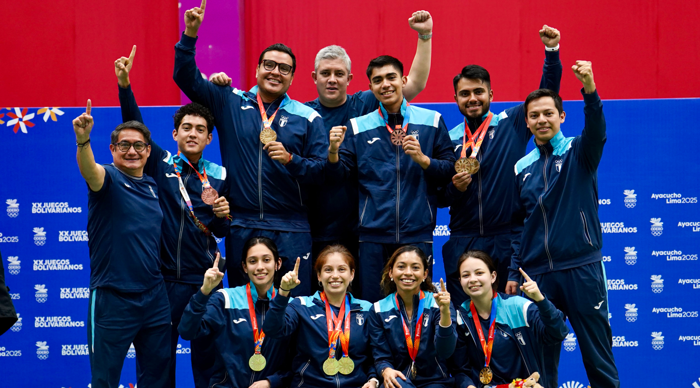 Guatemala domina el bádminton de los Juegos Bolivarianos 2025