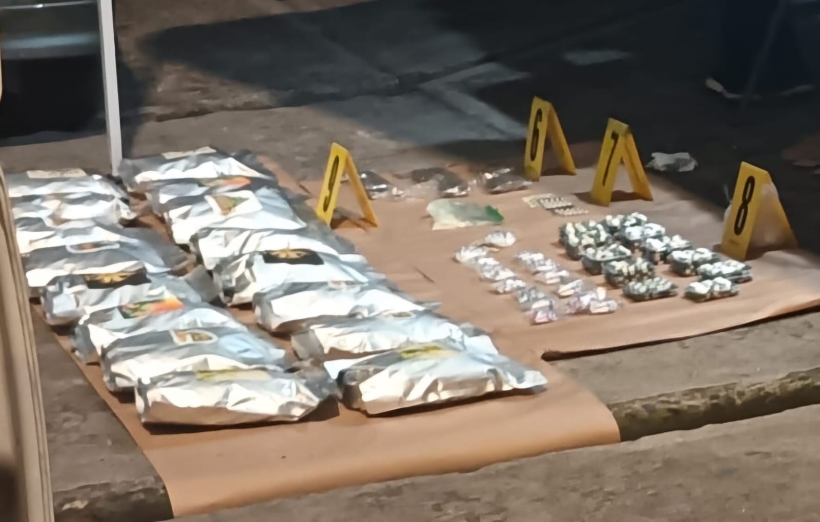 Trasladaba drogas valoradas en unos 200 mil quetzales en taxi pirata