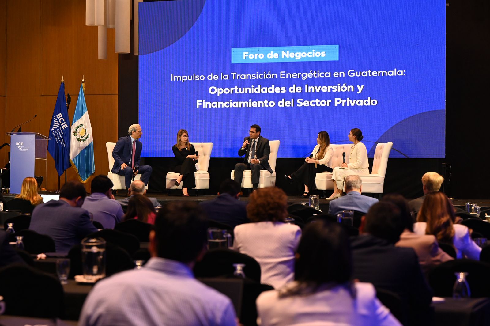 Foro de Negocios BCIE destaca el rol del sector privado en la energía del futuro de Guatemala