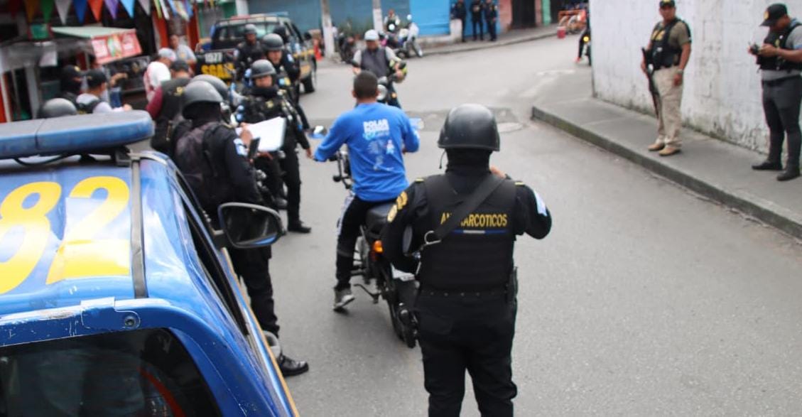 PNC despliega operativo estratégico en el barrio El Gallito, zona 3