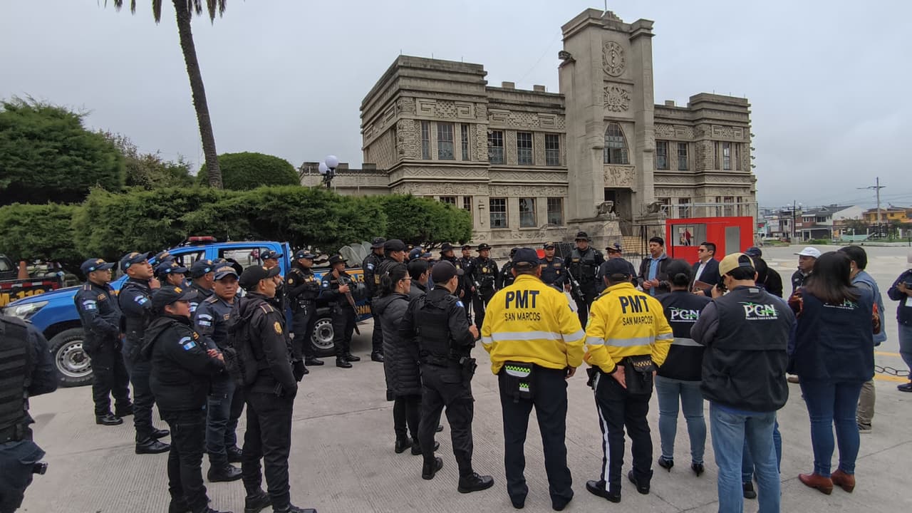Operativos conjuntos permiten la prevención de delitos en San Marcos