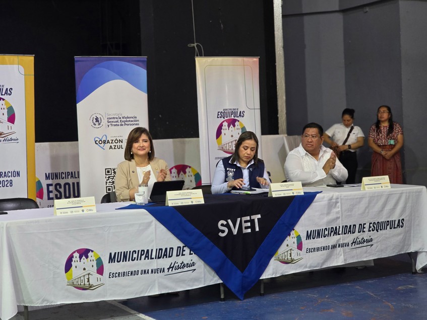 Lanzan estrategia Esquipulas Seguro y Libre de Violencia Sexual, Explotación y Trata de Personas
