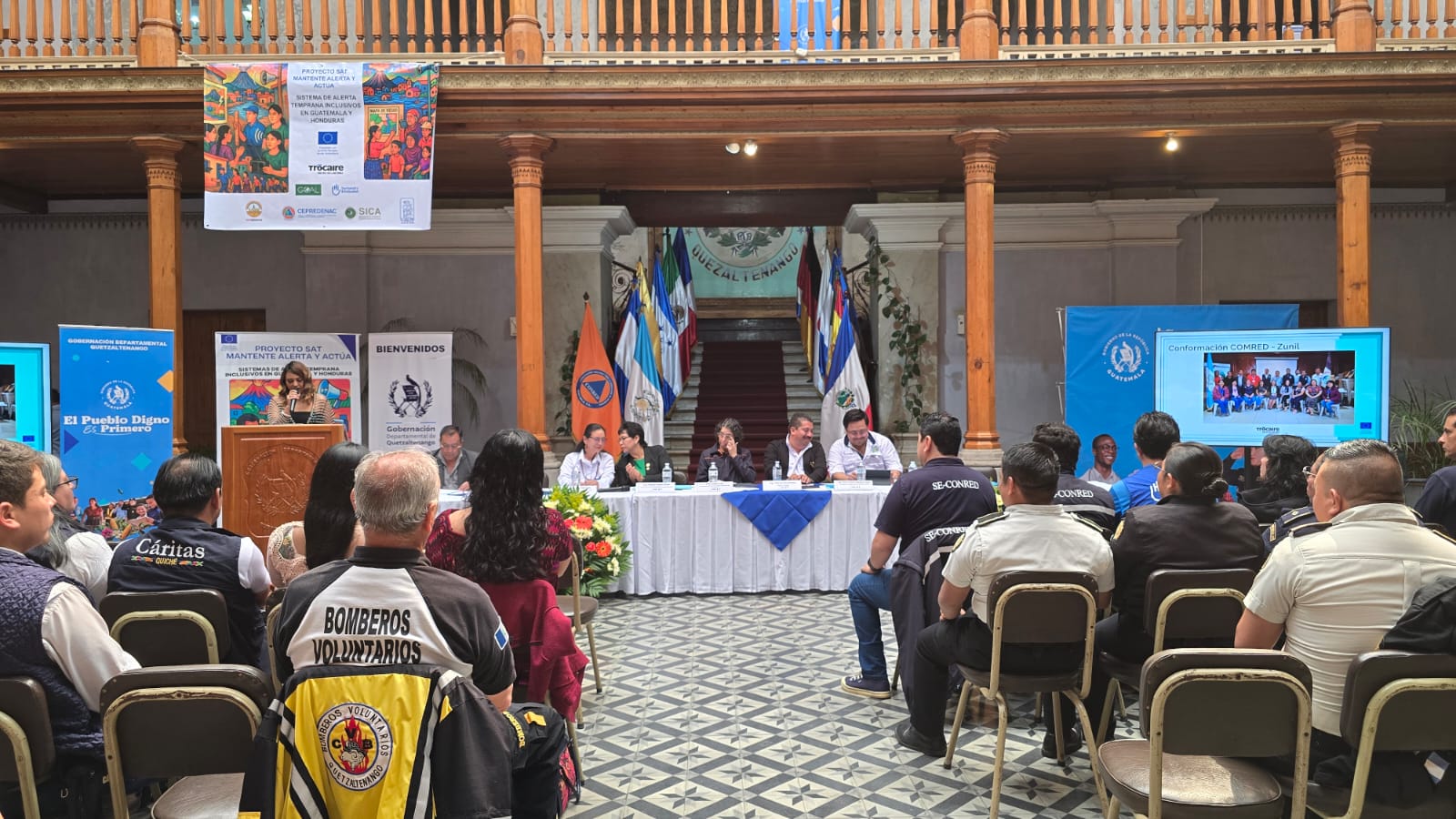 Quetzaltenango fortalece su capacidad de respuesta ante desastres
