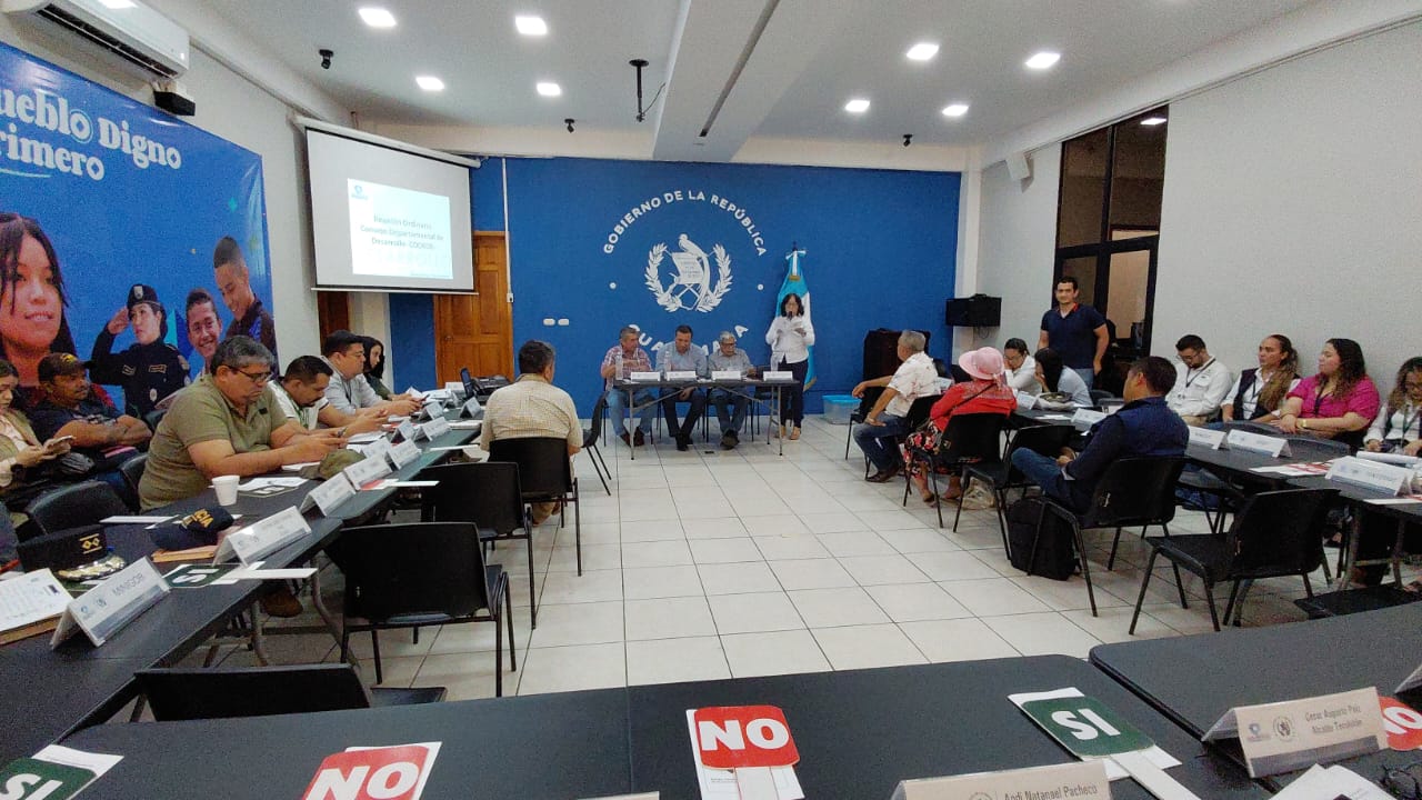 Codede de Zacapa da seguimiento a los proyectos de desarrollo para el departamento